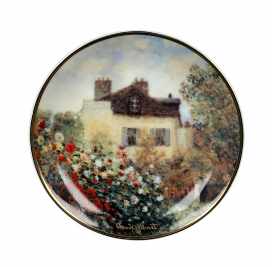 Assiette à mignardises La Maison de l'Artiste Claude Monet - Goebel