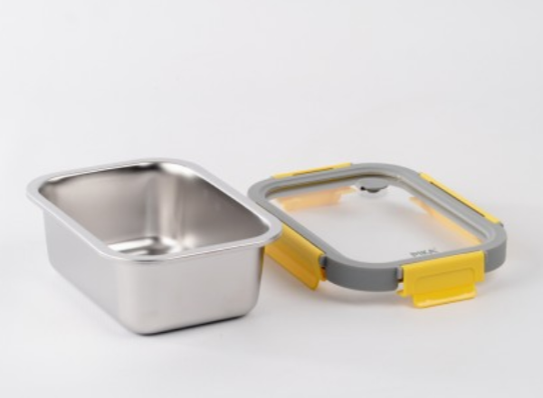 Boîte alimentaire inox Metal Shock - Pika
