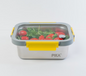 Boîte alimentaire inox Metal Shock - Pika