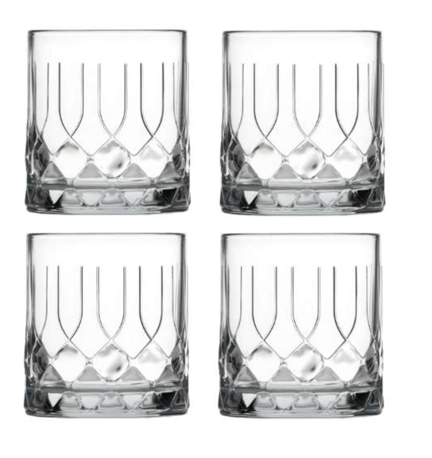 Set de 4 gobelets Chicago - La Rochère