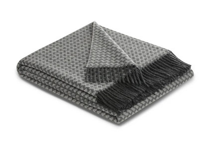 Plaid vivo anthracite 130 x 170 cm - Biederlack