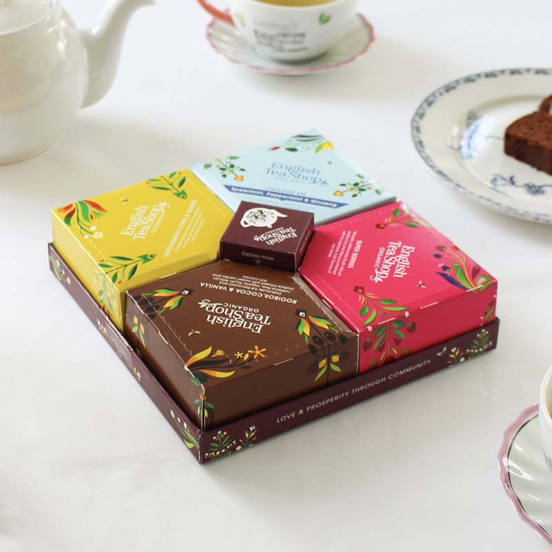 Coffret Assortiment d'infusions Bio 32 sachets - English Tea Shop