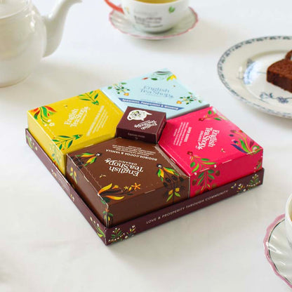 Coffret Assortiment d'infusions Bio 32 sachets - English Tea Shop