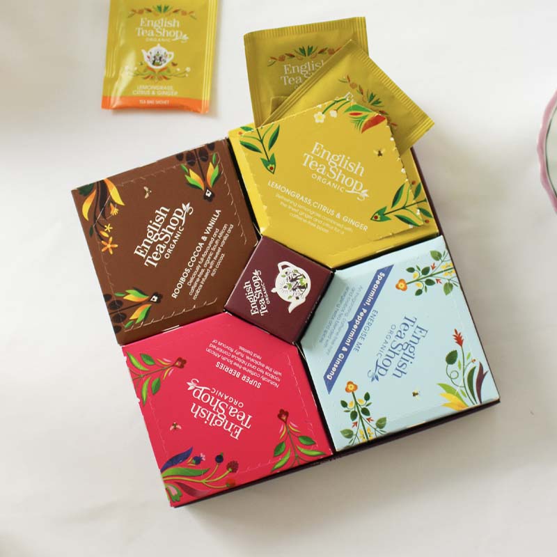 Coffret Assortiment d'infusions Bio 32 sachets - English Tea Shop