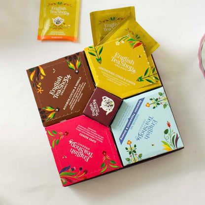 Coffret Assortiment d'infusions Bio 32 sachets - English Tea Shop
