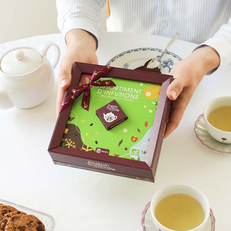 Coffret Assortiment d'infusions Bio 32 sachets - English Tea Shop