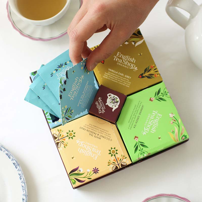 Coffret Assortiment de thés Bio 32 sachets - English Tea Shop