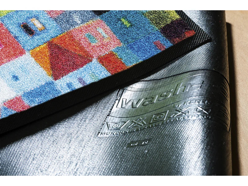 Tapis Colourful Houses 75x190 cm - Wash+Dry