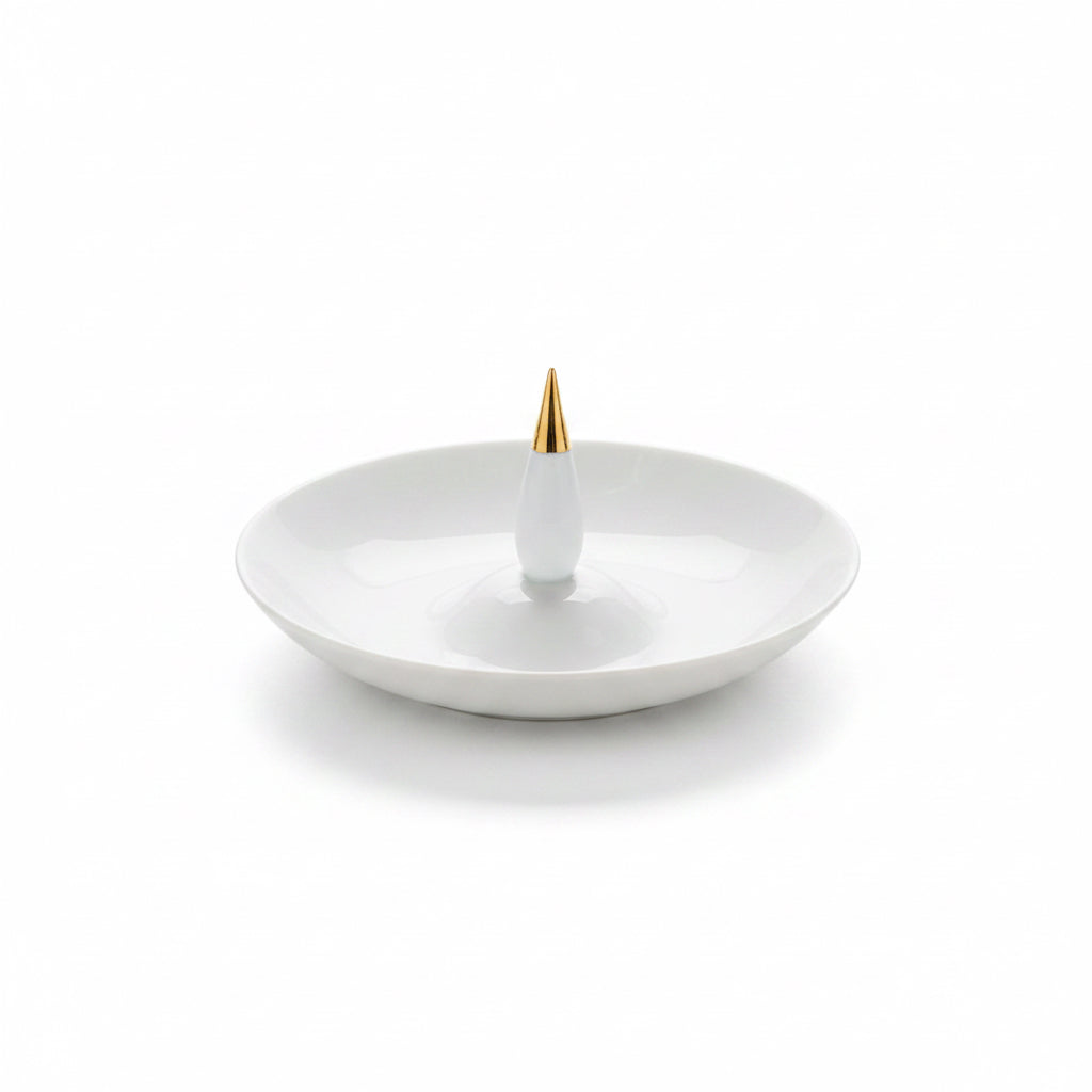 Petite assiette conte d'hiver Räder porcelaine blanche