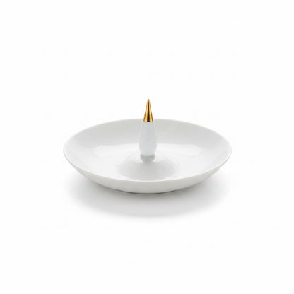Petite assiette conte d'hiver Räder porcelaine blanche