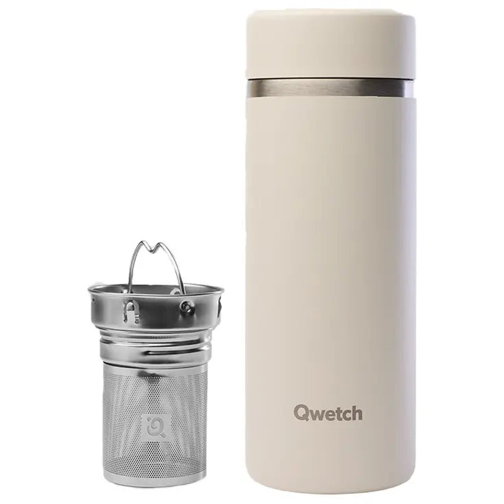Théière isotherme 400ml sable - Qwetch