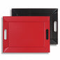Plateau bicolore réversible en similicuir 45X35cm - Freeform
