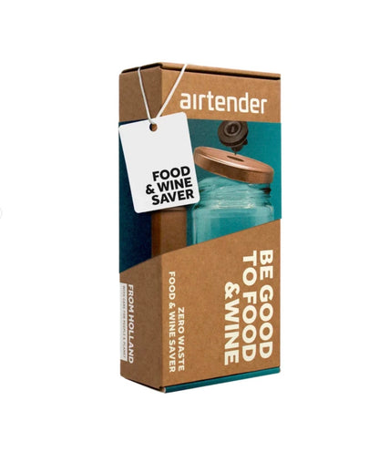 Ustensile Airtender - mise sous vide du vin et des aliments