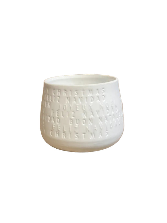 Photophore décor ajouré Räder porcelaine