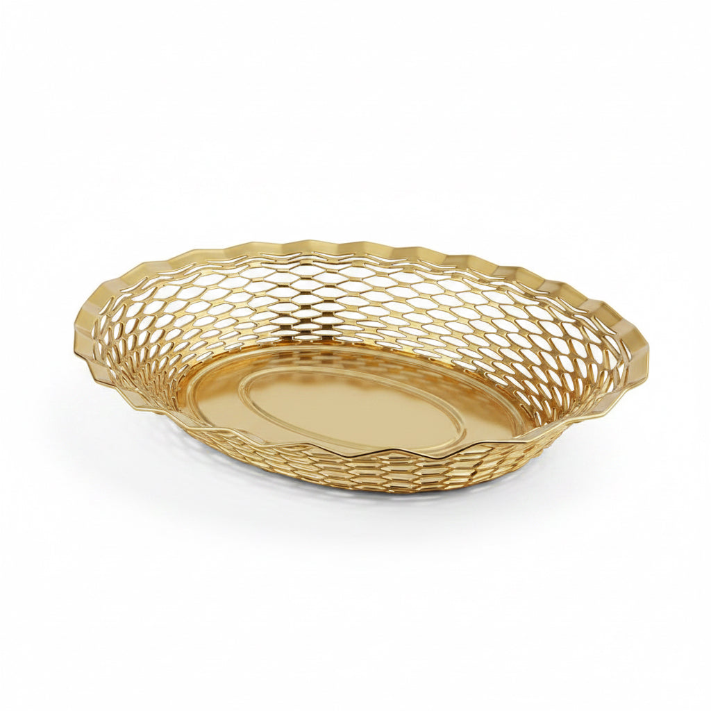 Corbeille à pain 25x18 cm Les vintages - Roger Orfevre