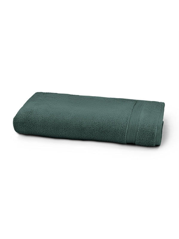 Drap de douche Elea crépuscule anthracite 70x140 cm en coton 100%