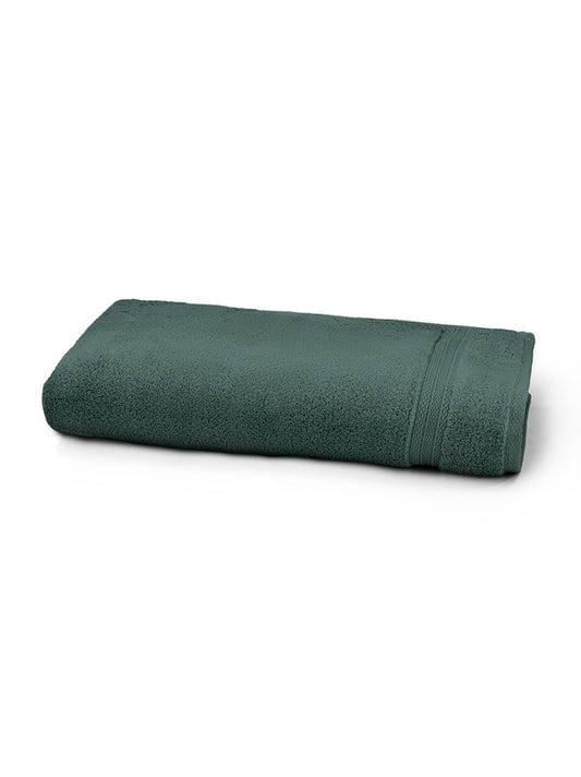 Drap de douche Elea crépuscule anthracite 70x140 cm en coton 100%