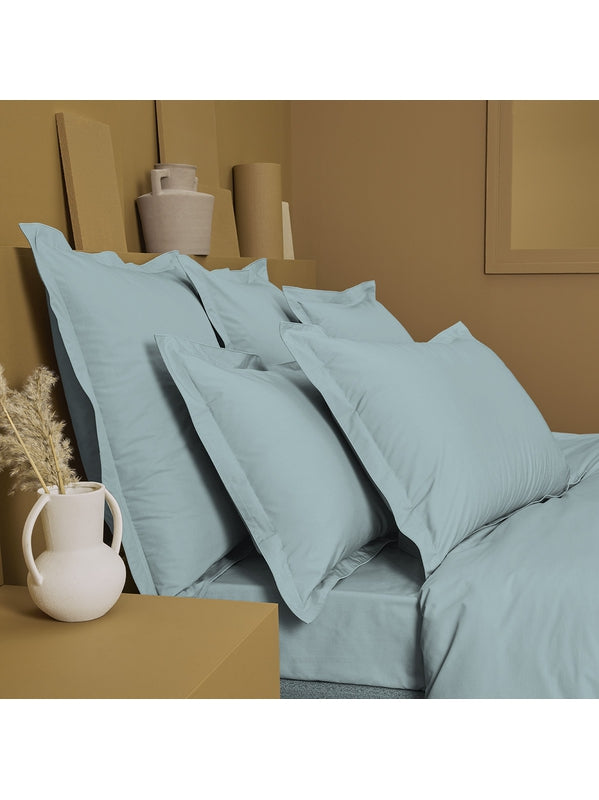 DRAP HOUSSE B30 LA PERCALE FRANCAISE BLEU AQUA