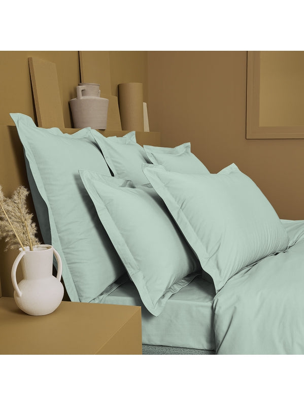 DRAP HOUSSE B30 LA PERCALE FRANCAISE GIVRE