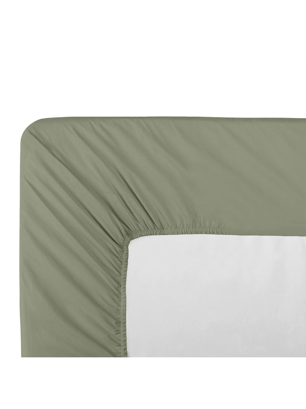 DRAP HOUSSE B40 LA PERCALE FRANCAISE VERDE