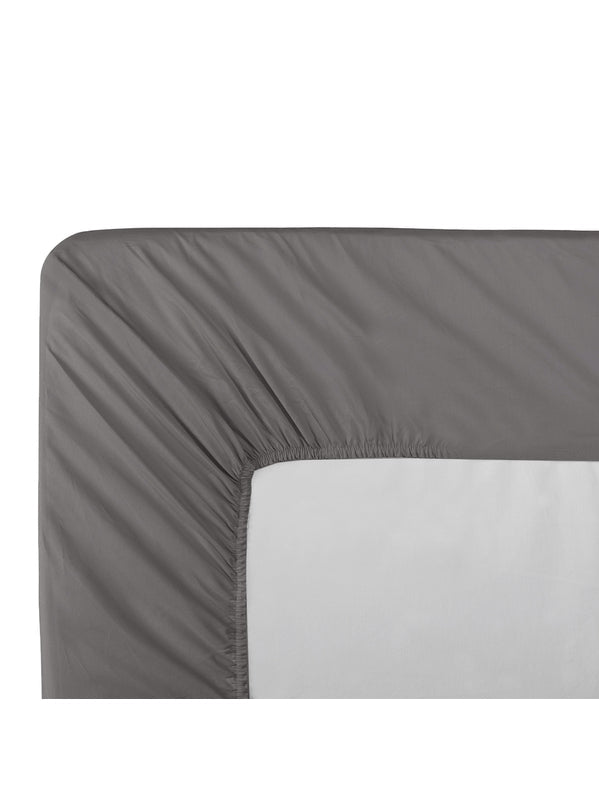 DRAP HOUSSE B46 OLANA ACIER