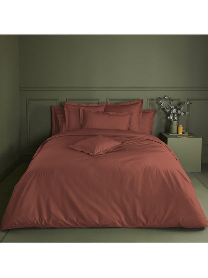 DRAP HOUSSE DUO OLANA ROUILLE