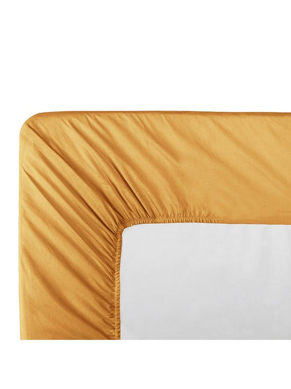 DRAP HOUSSE DUO OLANA SAFRAN