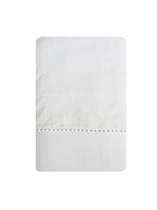 DRAP PLAT ALULA BLANC