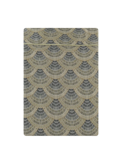 DRAP PLAT EVENTAILS ARGILE