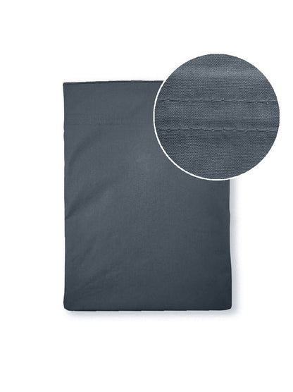 DRAP PLAT LA PERCALE FRANCAISE BLEU