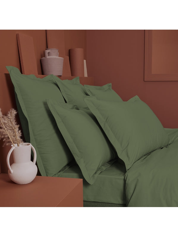 DRAP PLAT LA PERCALE FRANCAISE KAKI