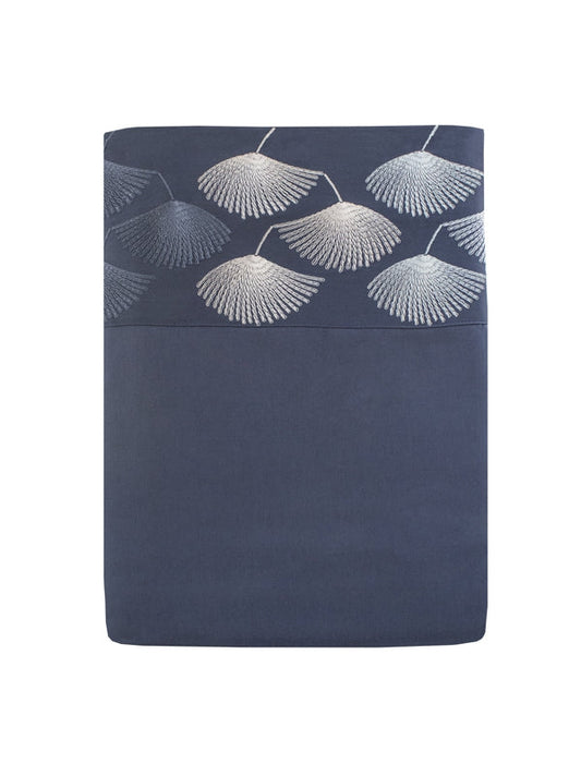 DRAP PLAT PISTIL BLEU NUIT
