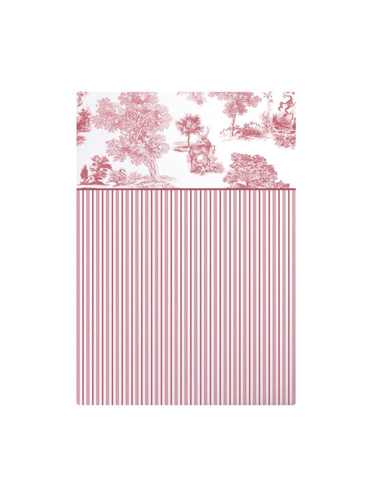 DRAP PLAT POESIE ROSSO