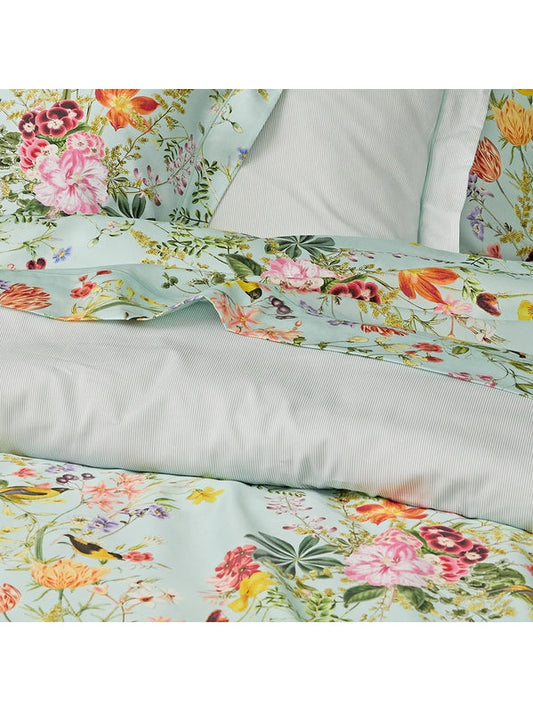 DRAP PLAT PRIMAVERA VERT D EAU