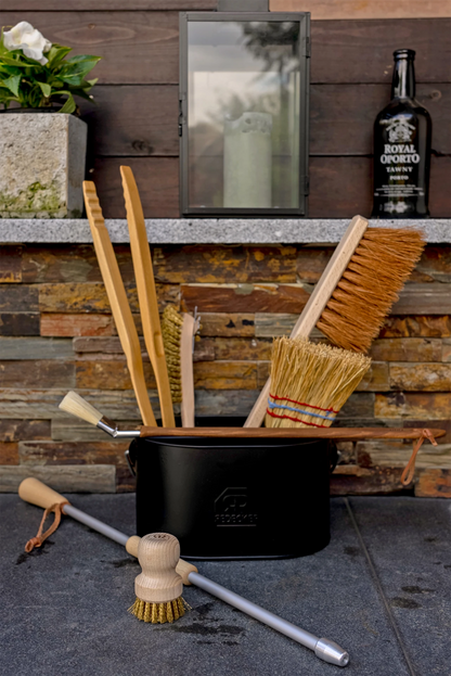 Souffleur de flammes Redecker en aluminium et bois de hêtre