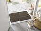 Tapis DUNE Leaves dark brown 60x90 cm - Wash+Dry