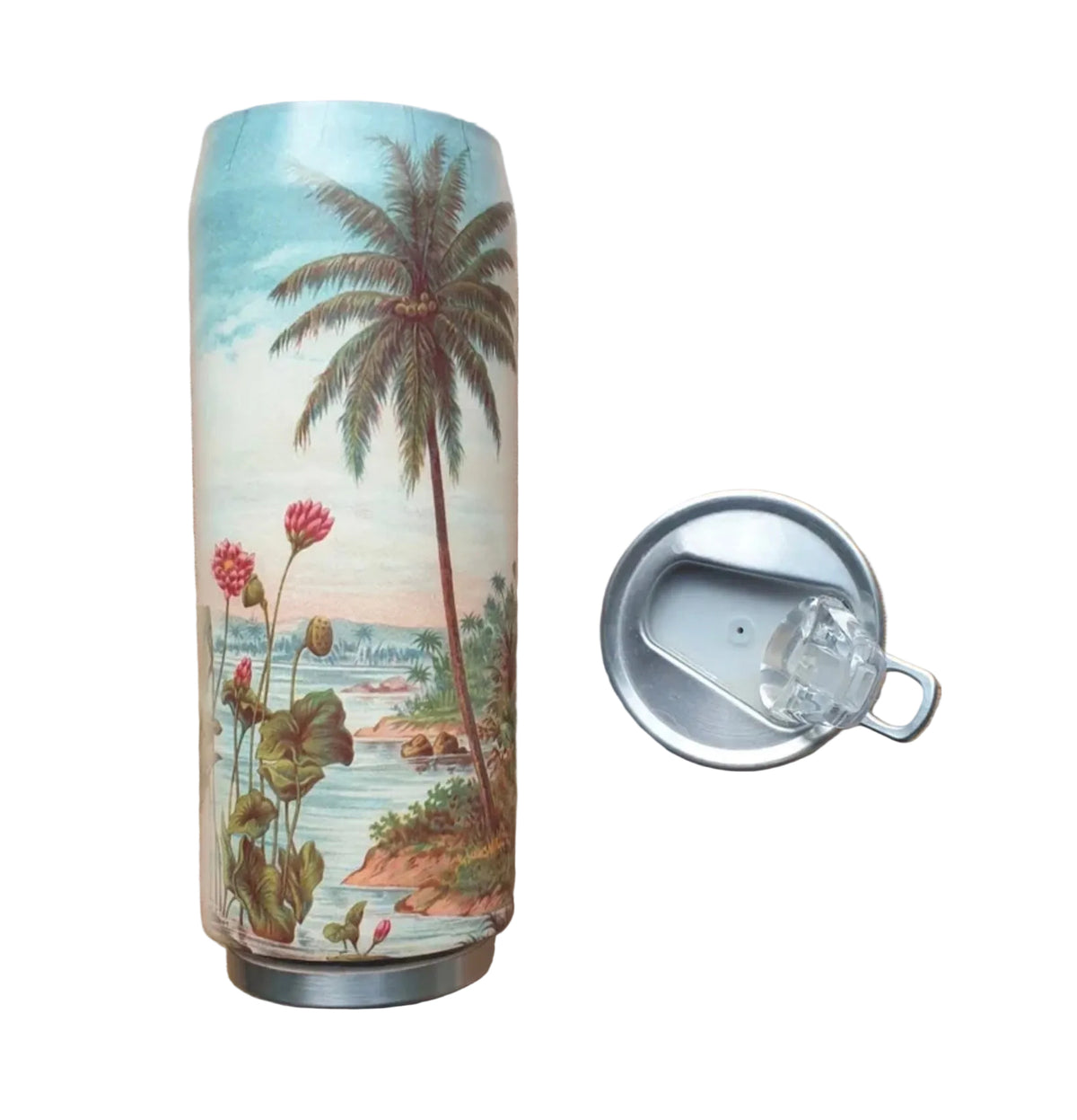 Canette isotherme Les Artistes 500 ml décor Beach