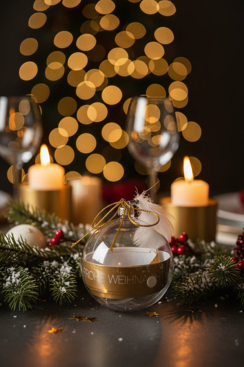 Petites boules de Noël Räder porcelaine