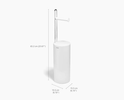 Rangement pour Papier Toilette avec Dérouleur Blanc EasyStore™ - Joseph Joseph
