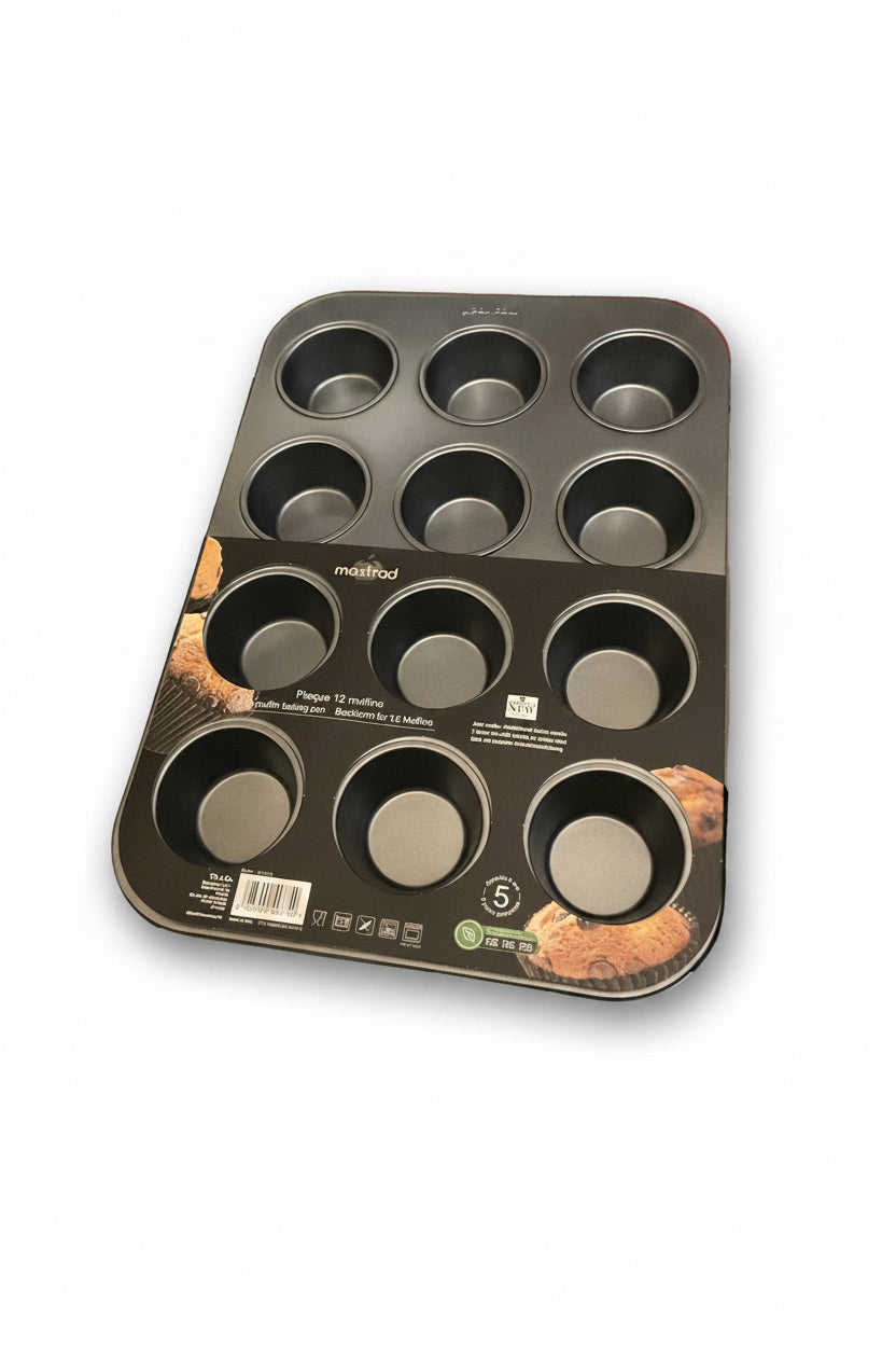 Plaque à muffins 12 trous - Mastrad