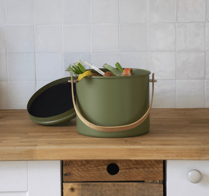 Seau à compost en acier - Pebbly