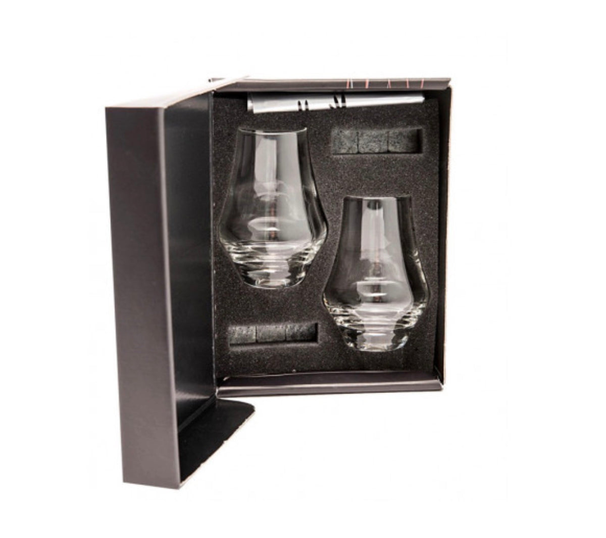 Pierres à whisky en pierre ollaire et verre tulipe Club de Ludi-Vin