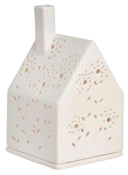 Maison lumineuse prairie fleurie Räder porcelaine blanche