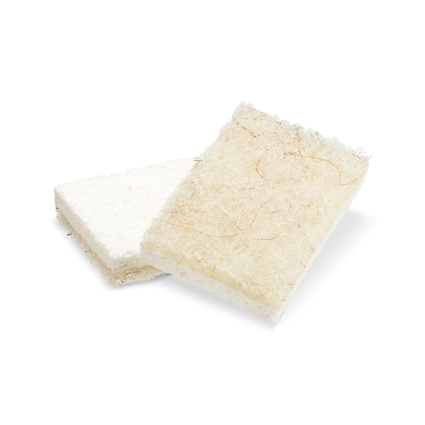 Cleana Colada - Lot de 2 éponges végétales avec grattoir en noix de coco - Full Circle