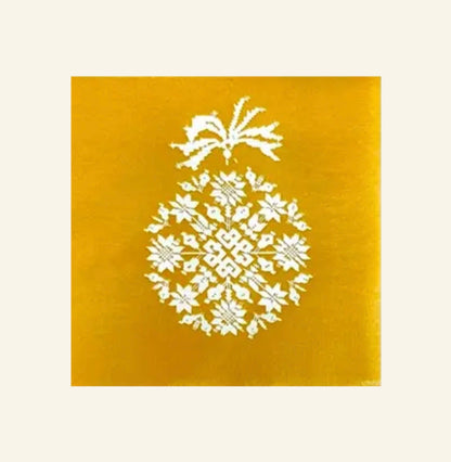 Serviettes papier éclat d’or 40 x 40 cm - Françoise Paviot
