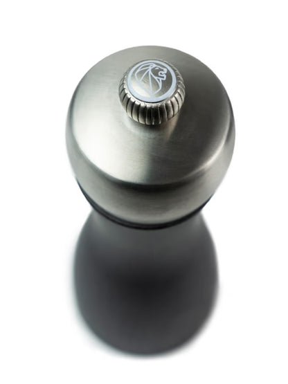 Moulin à sel Fidji graphite manuel en bois et inox 15cm - Peugeot