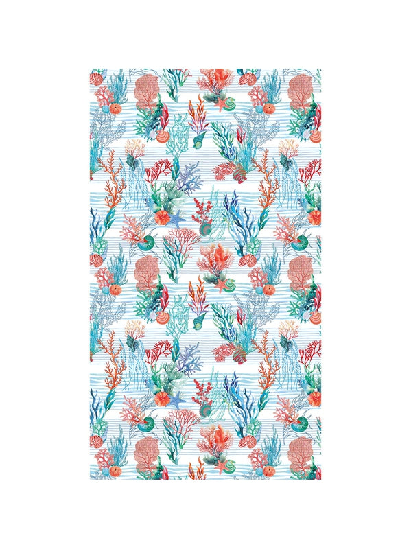 FOUTA ALGUES CORAIL