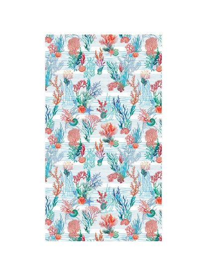 FOUTA ALGUES CORAIL