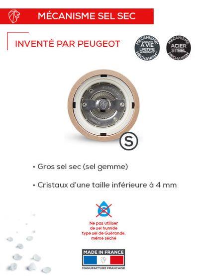 Moulin Paris Chef Carbone 22 cm - Peugeot
