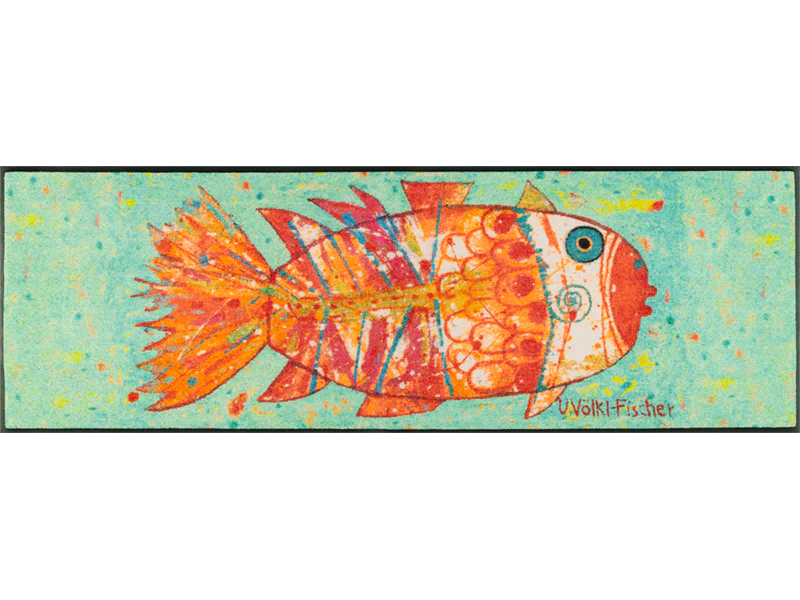 Tapis Funky Fish 60 x 180 cm - Wash+Dry